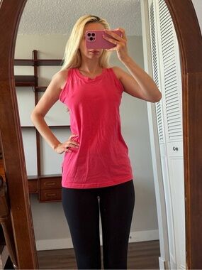 Nike Hot Pink Athletic Tank Top